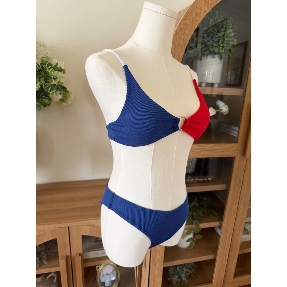 Zaful ribbed bikini